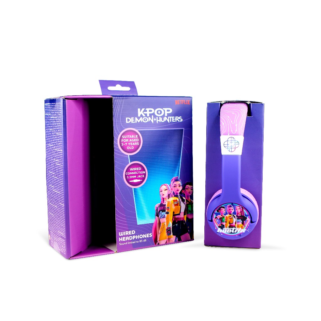 Headphones OTL Kids K-Pop Demon Hunters Wired