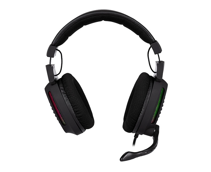 Headphones Tracer GameZone Aligator Gaming RGB Black