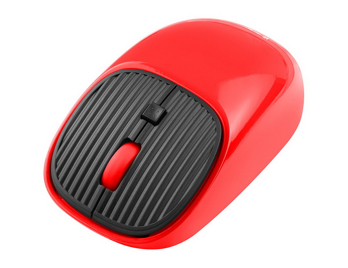 Mouse Tracer Wireless Wave Red