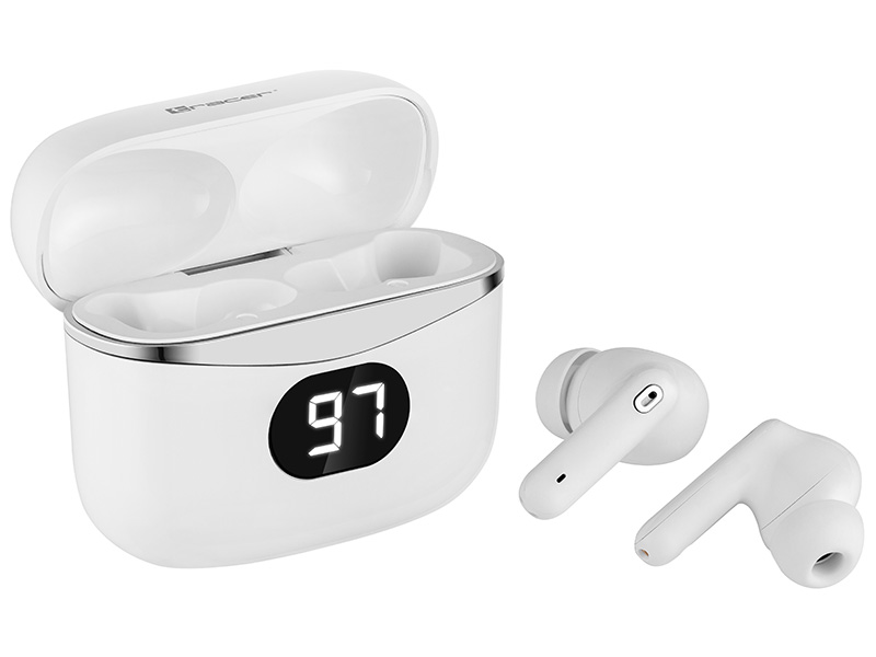 Earphones Tracer T5 TWS Bluetooth White