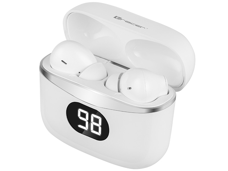 Earphones Tracer T5 TWS Bluetooth White