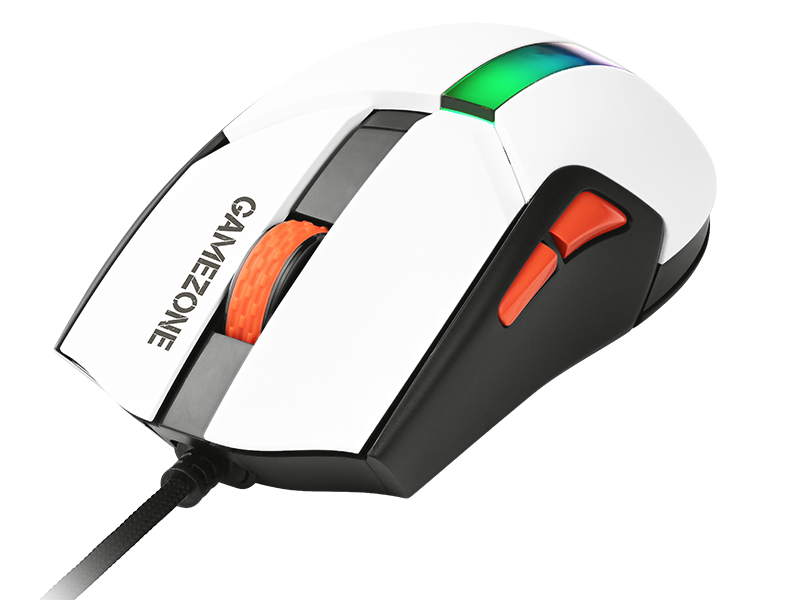 Mouse Tracer GameZone COOL Gaming White RGB