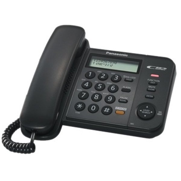 Telephone Panasonic Corded KX-TS580FX Black