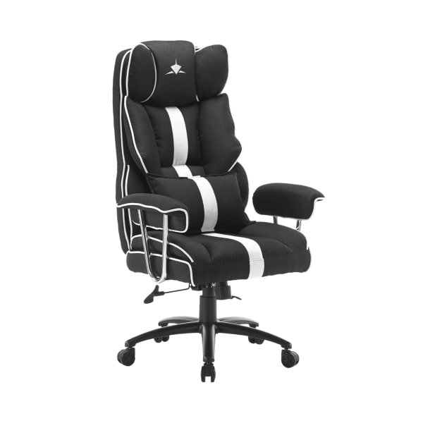 Gaming Chair White Shark Le Mans Black-White