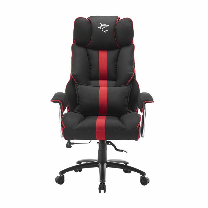 Gaming Chair White Shark Le Mans Black-Red
