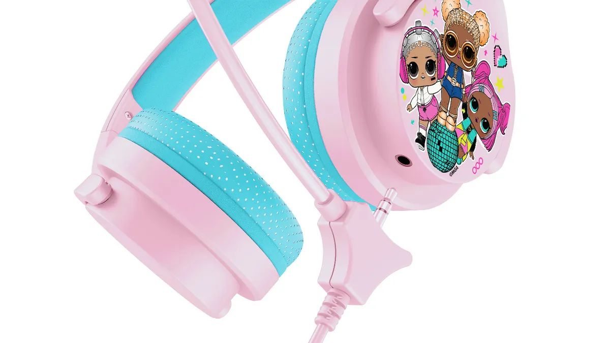 Headphones OTL Kids L.O.L Surprise! Lets Dance Interactive - Pink