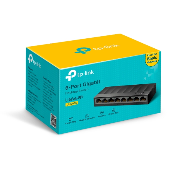 TP-Link Switch 8port Gigabit LS1008G