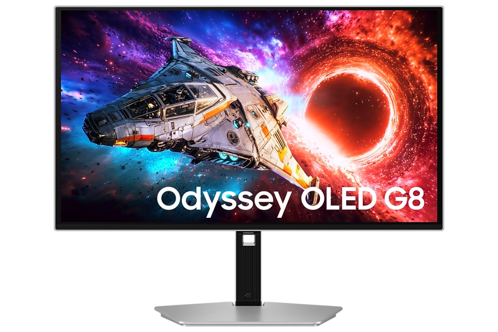 Monitor 27" Samsung LS27HG800SUXEN Odyssey OLED G8 Glare Free 240Hz 4K 3840x2160 240Hz HDMI DP USB