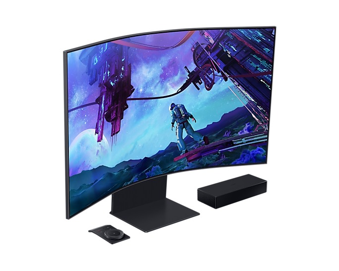 Monitor 55" Samsung LS55CG970NUXDU Odyssey Ark Gaming Curved WQHD,HDMI,DP,1ms,165Hz,FreeSync