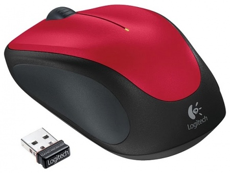 Mouse Logitech Wireless M235 Red