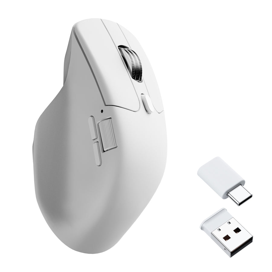 Mouse Keychron M6 S Wireless Ultra Silent 1000Hz - White