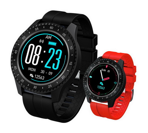 Smartwatch MeanIT M9 Sport Black w/Heart Rate, Pedometer, Sport Modes + GRATIS Red Strap