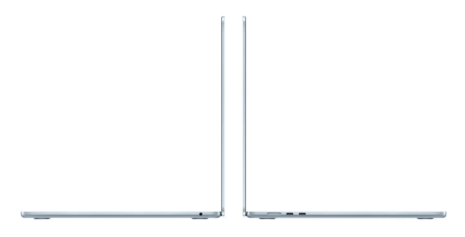 Notebook Apple MacBook Air M5 10C CPU/16GB/512GB SSD/Apple 10C GPU/15.3" LED IPS/Backlit Kb/Sky Blue