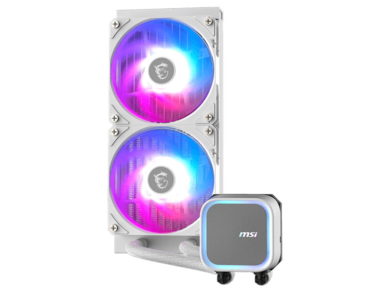 Cooler Liquid MSI MAG CORELIQUID A13 240 ARGB LGA1700/1851/AM5/AM4 WHITE