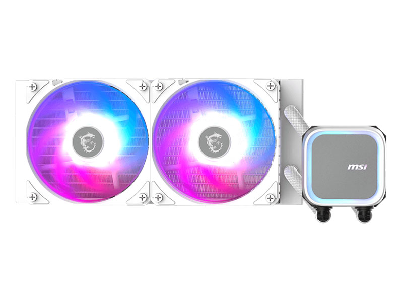 Cooler Liquid MSI MAG CORELIQUID A13 240 ARGB LGA1700/1851/AM5/AM4 WHITE