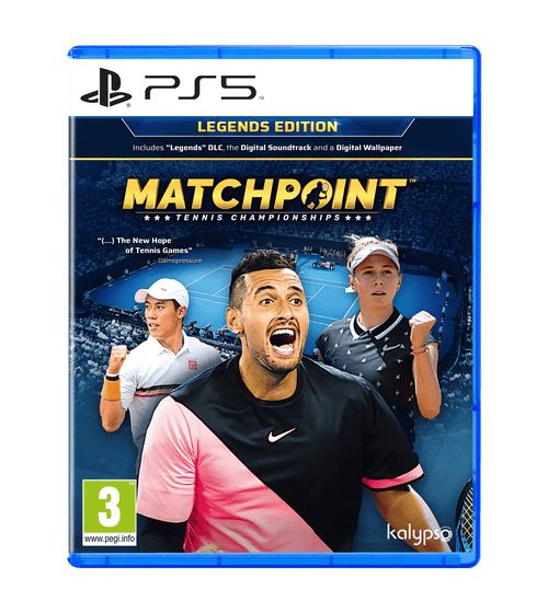 Game PS5 - Matchpoint: Tennis Championship - Legends Edition