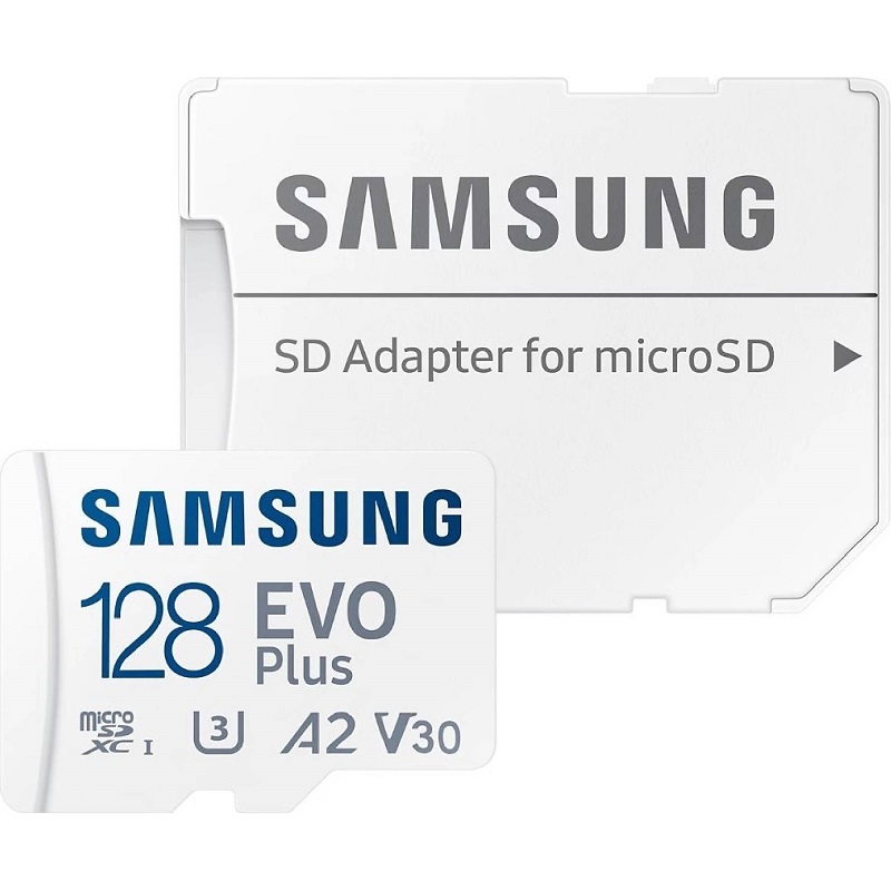 Secure Digital Micro Samsung 128GB SDXC EVO Plus cl10 160 MB/s UHS-I U3 V30