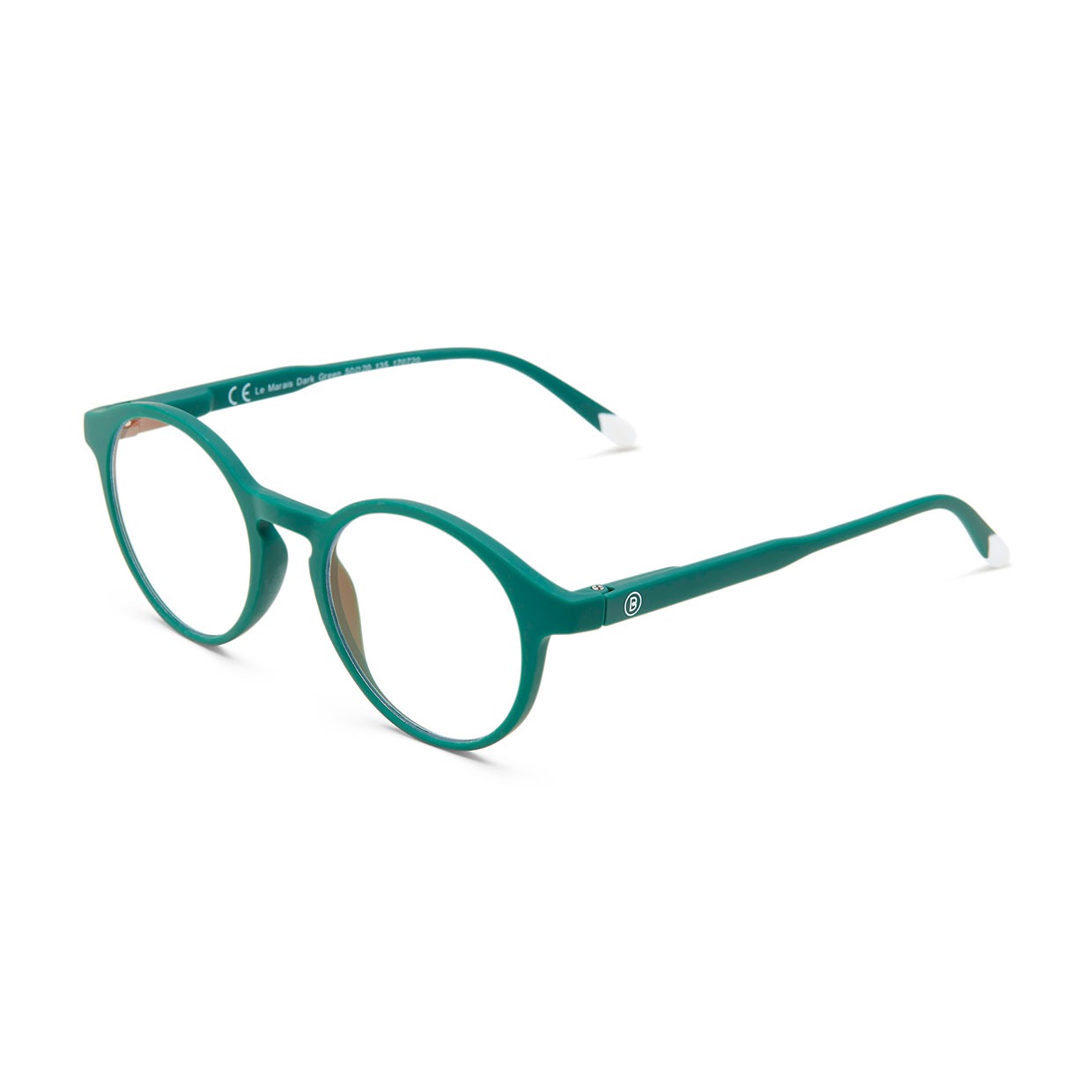 Glasses Barner Le Marais Dark Green w/Blue Light Protection