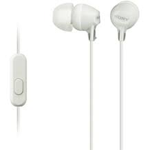 Earphones Sony MDR-EX15APW w/Microphone White