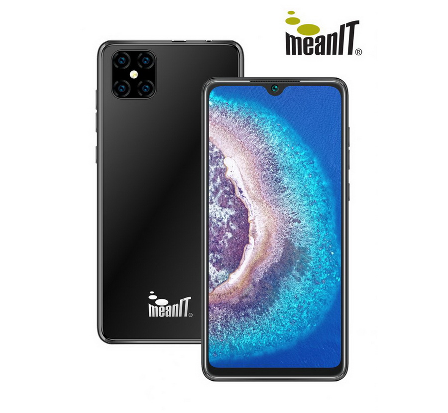 Smartphone 6.26" MeanIT X4 Black Quad Core 1.3GHz/2GB/16GB/Dual SIM/8MP+2MP/A12 Go