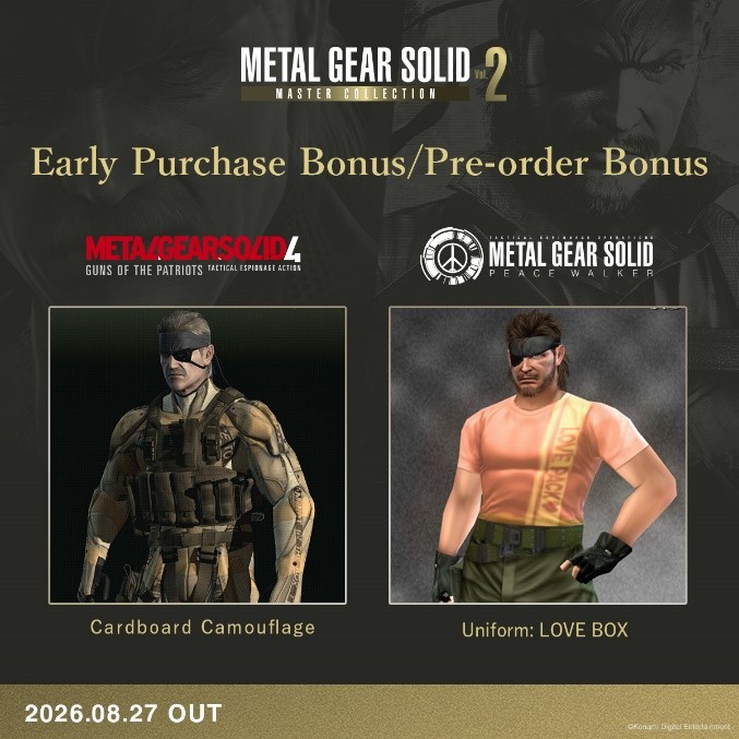 Game PS5 - Metal Gear Solid Collection Vol 2 Day 1 Edition