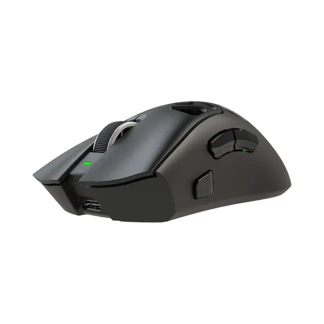 Mouse White Shark Gaming Morien 12000dpi Black RGB