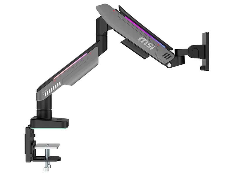 Monitor Desktop Stand MSI MPG MT201RG, 17” ~ 49”, RGB, Gas Spring