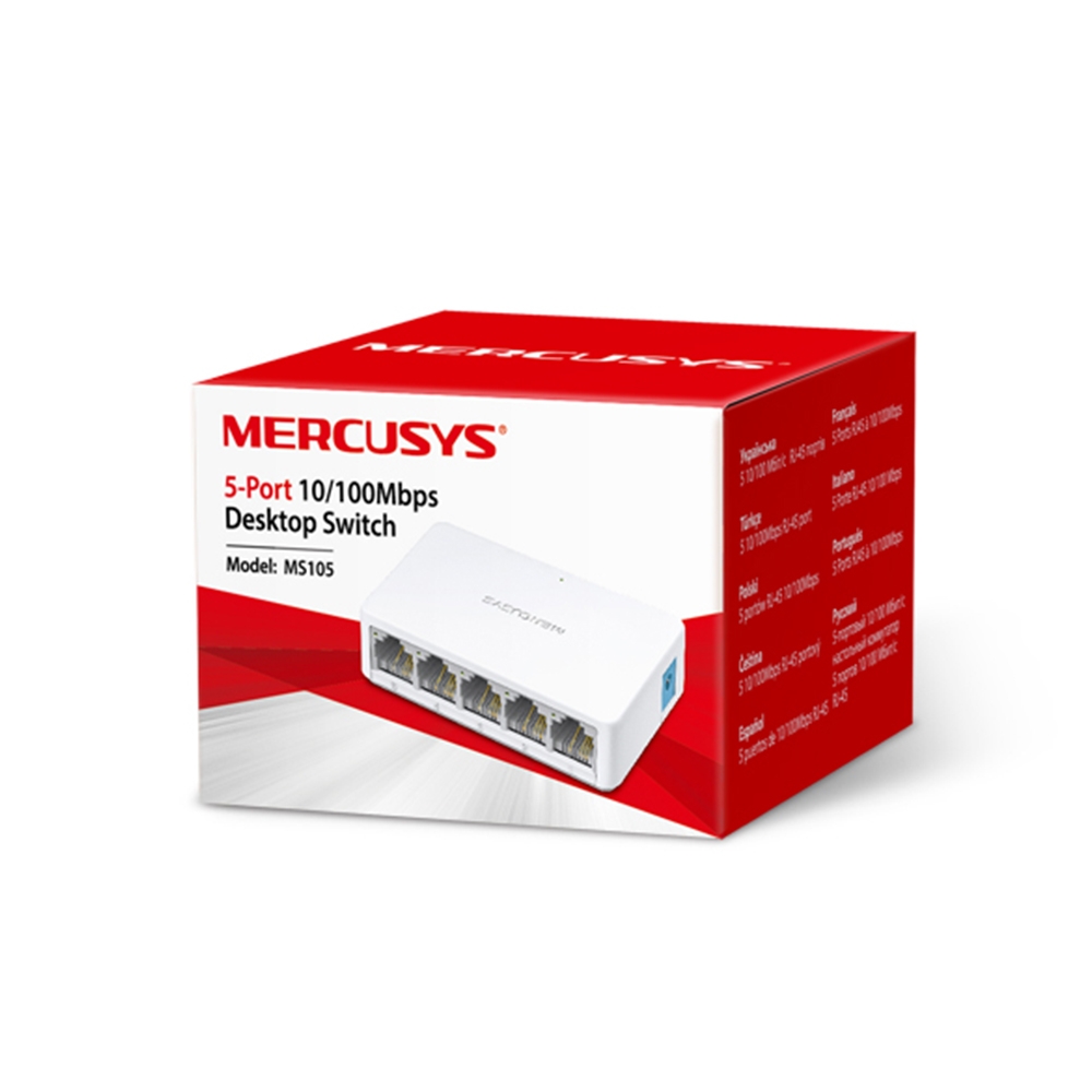 Mercusys Switch 5port 10/100 Mbps MS105