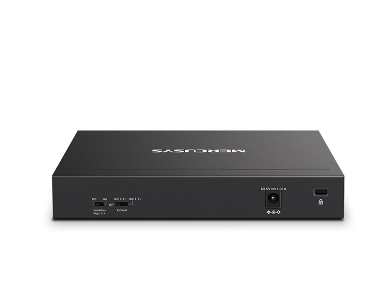Mercusys Switch 8port Gigabit MS108GP w/7port POE+