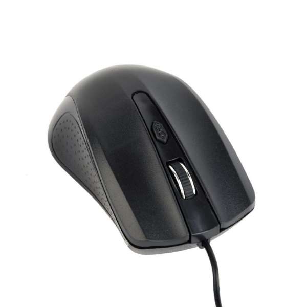 Mouse Gembird MUS-4B-01 Optical Black 1200DPI USB