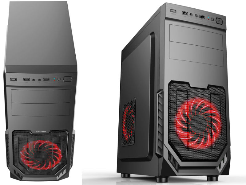 ATX Midi Tower Case Matrix MX-11 w/ 700W PSU Black