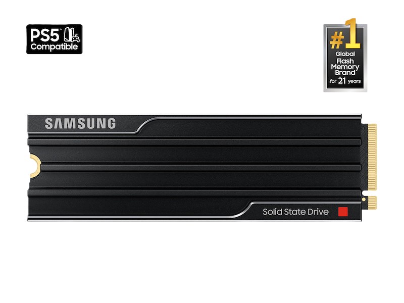 SSD M.2 Samsung NVMe 9100 Pro with Heatsink 1TB PCIe 5.0 x4