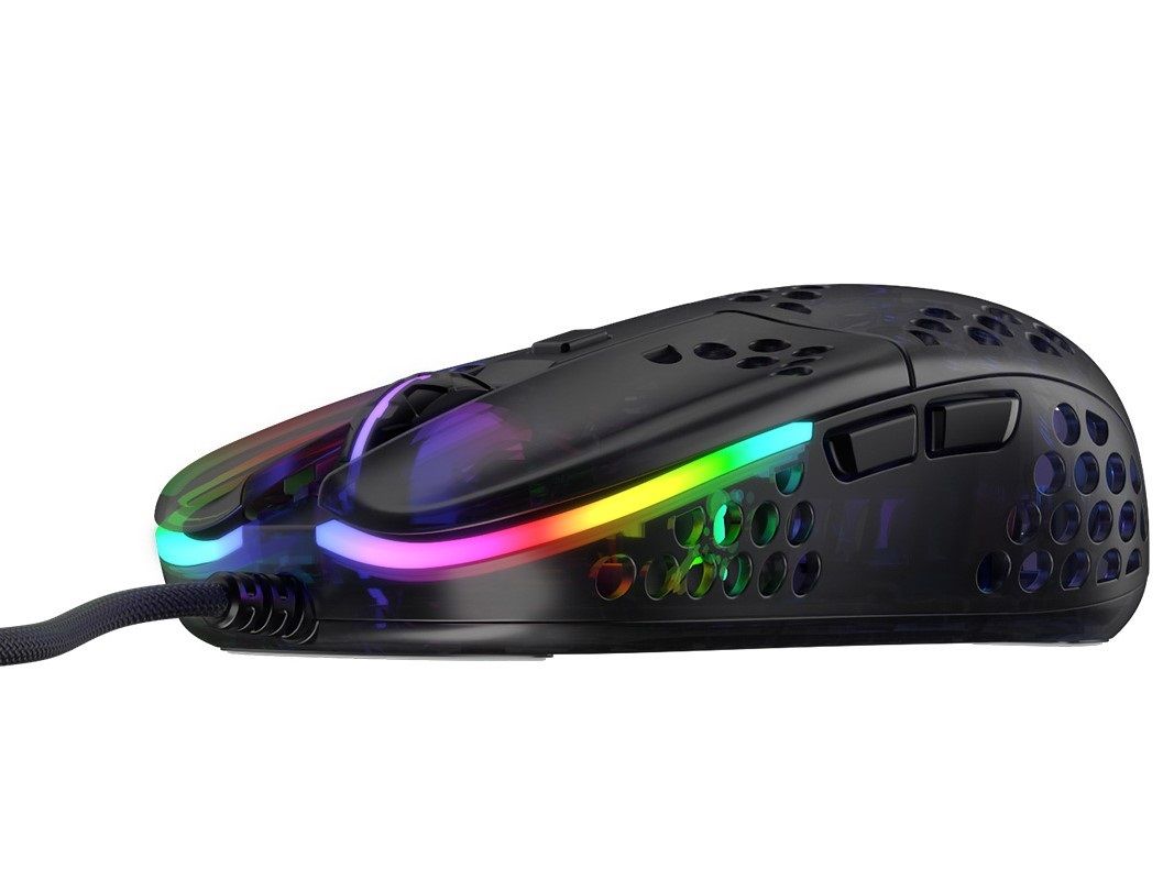 Mouse Cherry Xtrfy Gaming MZ1 Zys Rail RGB Black