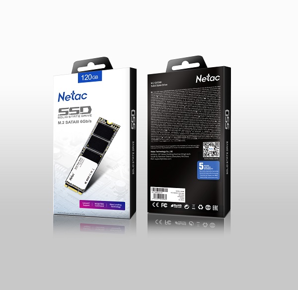 SSD M.2 2280 Netac N535N 128GB SATA3 510/440 MB/s