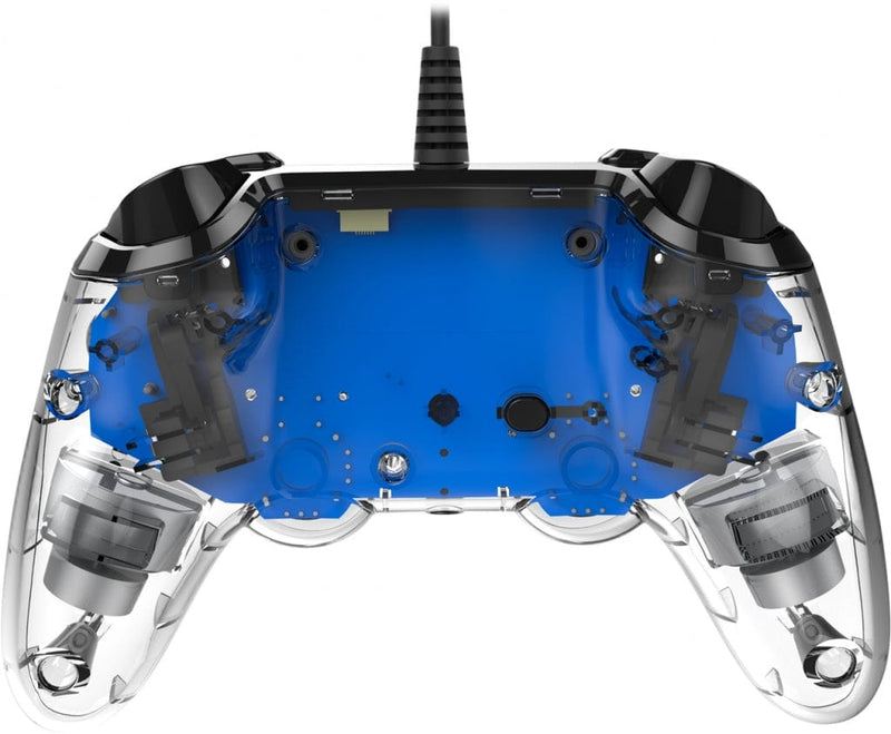 Wired Controller for PS4 Nacon Illuminated - Transparent Blue