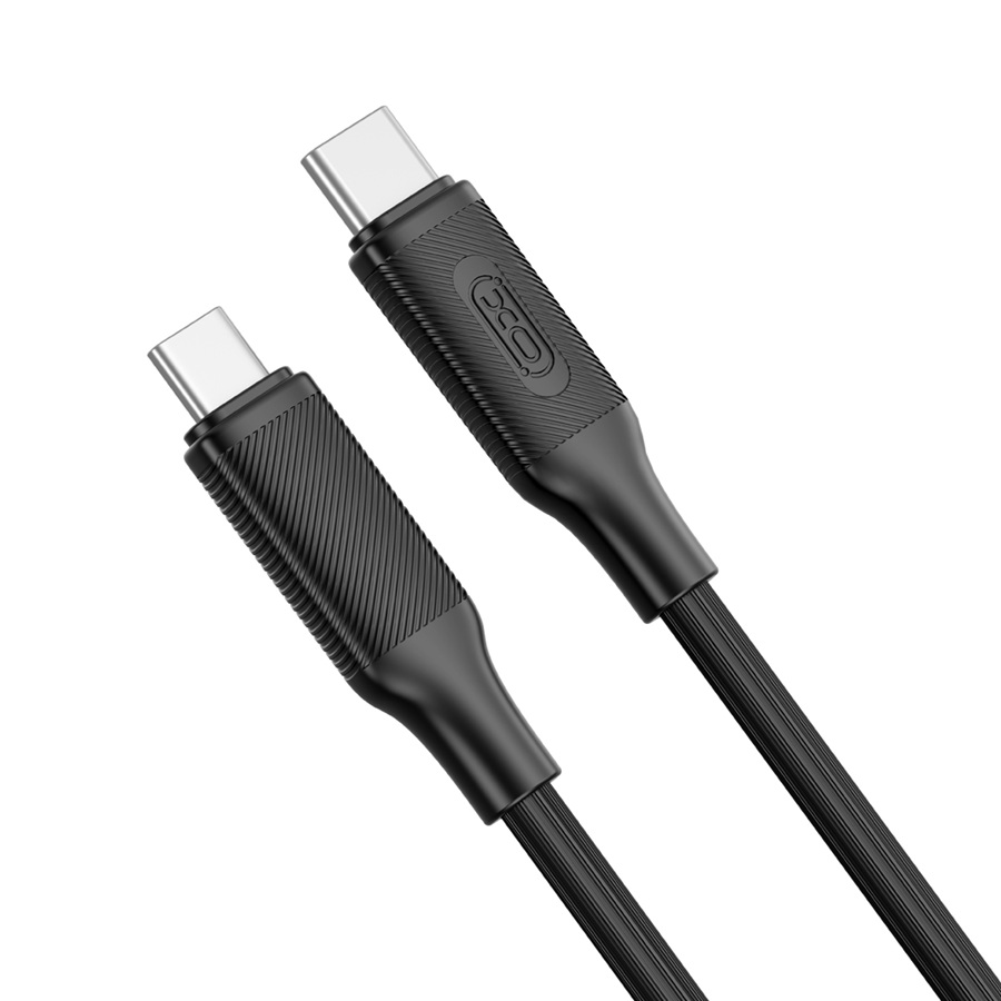 Cable USB 2.0 Type-C to Type-C 1m XO NB-Q265B 60W PD Black