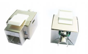 Outlet Surface Mount 1xCAT6 Full-Shielded Jacks