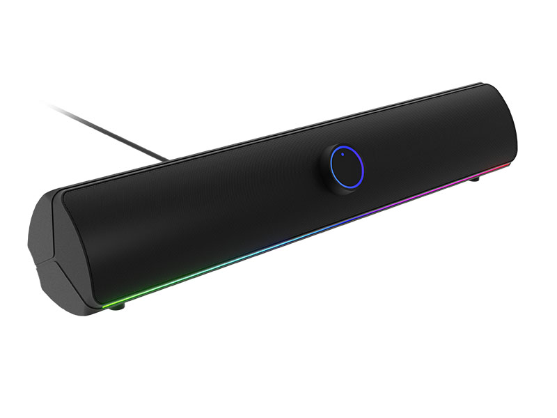 Soundbar Genesis Helium 312BT 2.0 Bluetooth RGB Black