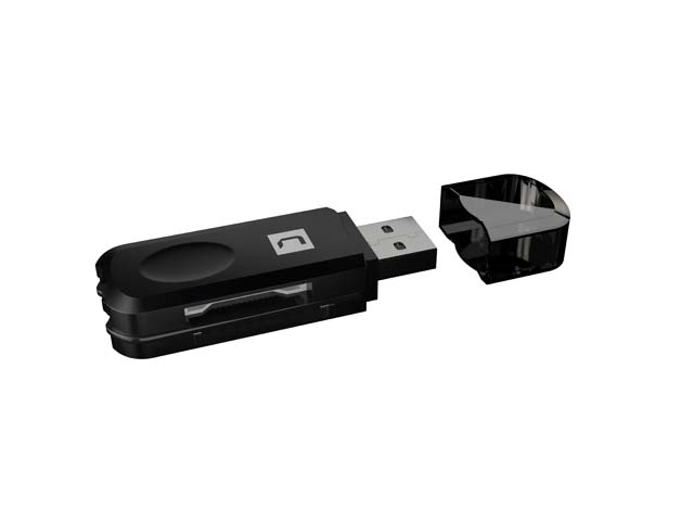 Card Reader ALL in 1 USB 2.0 Natec Mini Black
