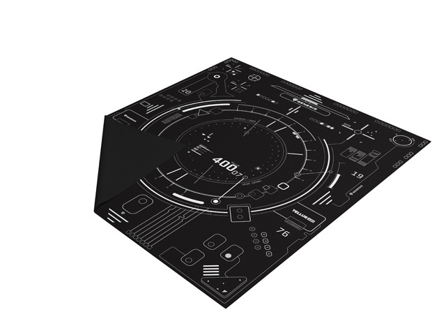 Floor Mat Genesis Gaming Tellur 400 Square 110x100cm