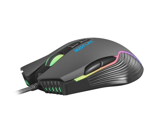 Mouse Fury Gaming Hustler 6400DPI w/Software RGB