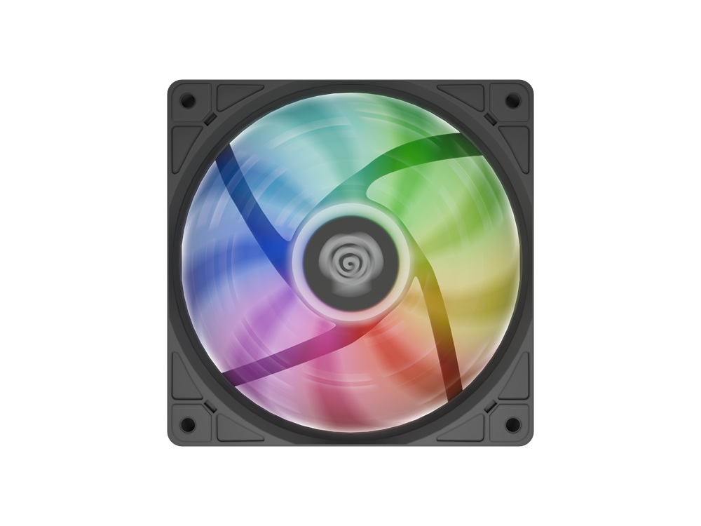 Case Fan Genesis Oxal 120 ARGB Black