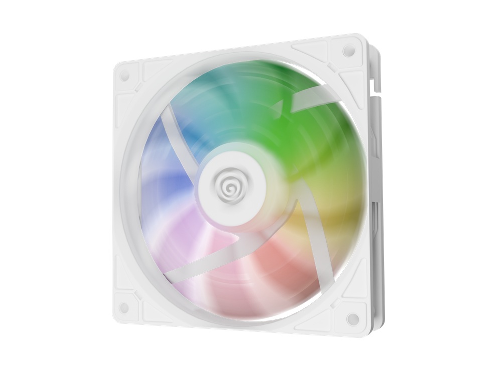 Case Fan Genesis Oxal 120 ARGB White