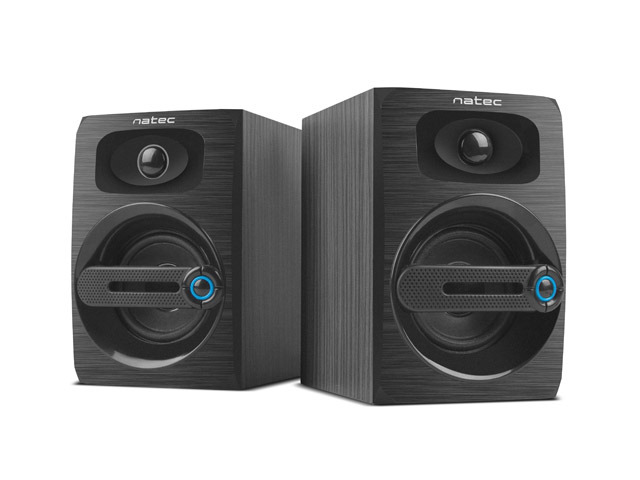 Speakers 2.0 Natec Cougar 6W USB Black