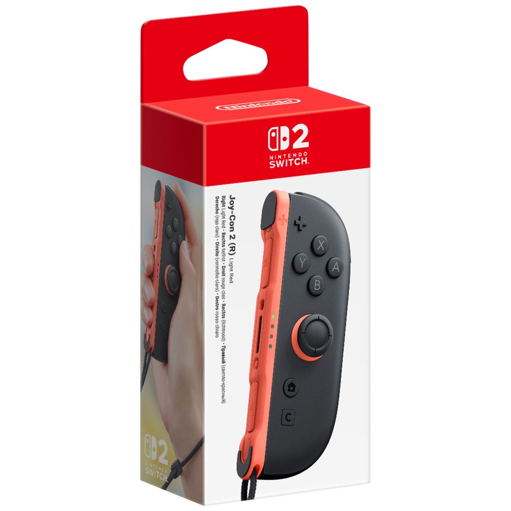 Nintendo Switch 2 Joy-Con Right (Light Red)