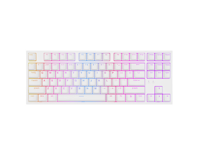 Keyboard Genesis Gaming Thor 404 TKL Hot Swap Mechanical Gateron Yellow Pro Switch White