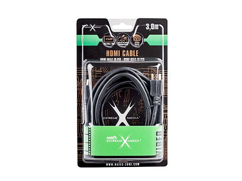 Cable HDMI M/M 3m v.1.4 Black Natec