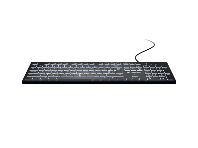 Keyboard Natec Herring Glow White Backlight USB Black