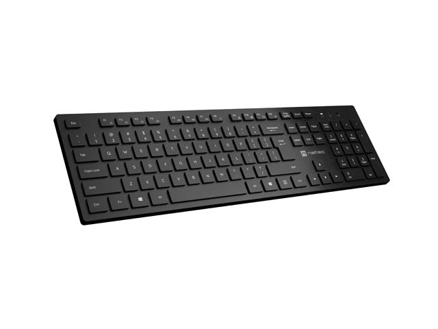 Keyboard Natec Herring Wireless 2.4GHz Slim Black