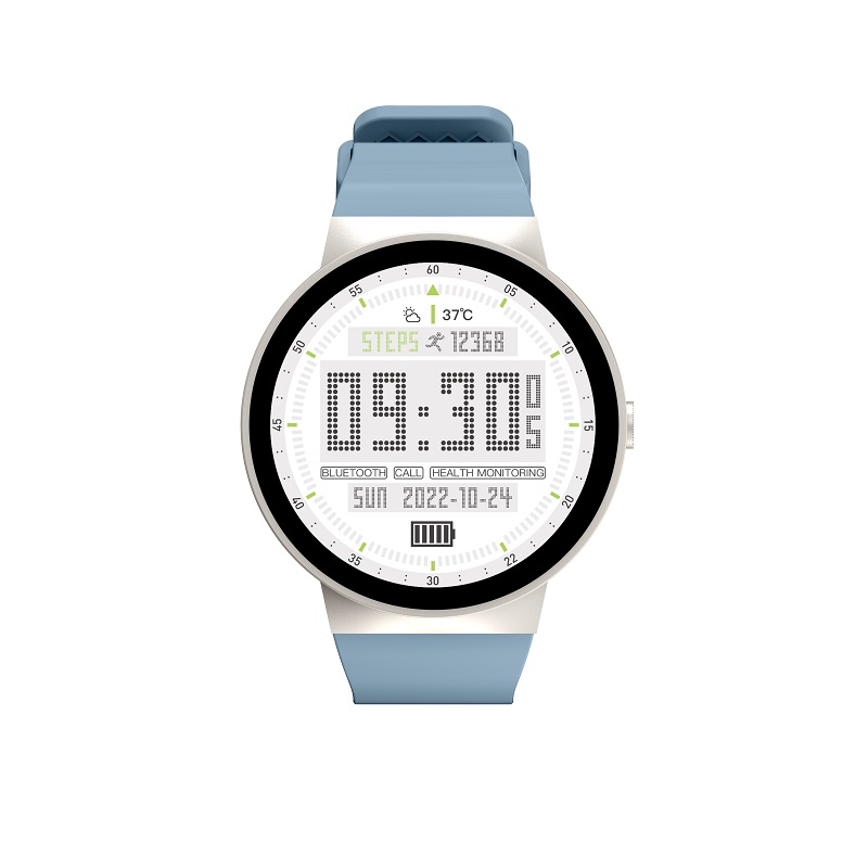North Edge Healthcare Watch NL78 PRO Blue with Blood Pressure, Heart Rate, Blood Oxygen